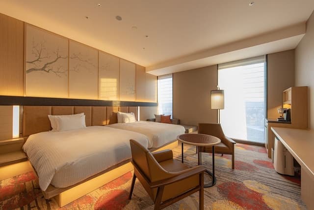 [Top Floor] HAKATA Premium Twin Room, Non Smoking(Max 2 Adults)