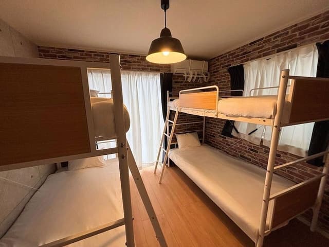 [Max 13people] 4LDK (100m2) / 13 beds / BBQ / 2 Parking Spaces / Onna1B