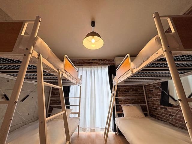[Max 13people] 4LDK (100m2) / 13 beds / BBQ / 2 Parking Spaces / Onna1B