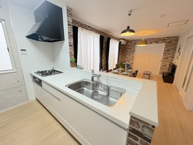 [Max 13 people] 4LDK (100 sqm) / 13 beds / BBQ / 2 parking spaces / Onna 1C,Non Smoking