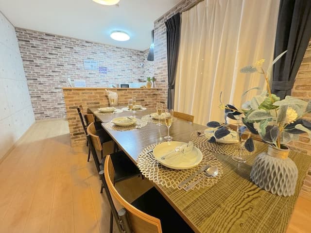 [Max 13 People] 4LDK (100m2)/13 Beds/BBQ/Parking2carsOK/Onna1D