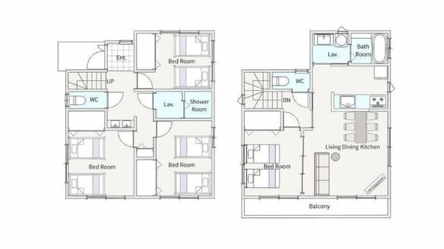 [Max 14 people]4LDK(100m2)/14 Beds/BBQ/Parking for 2 cars/Onna1A, Non Smoking