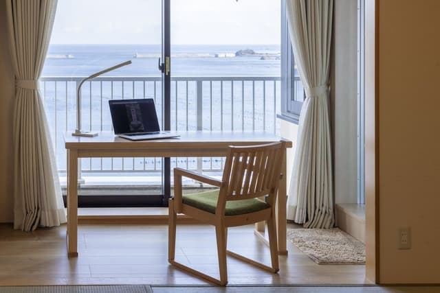 Japanese Style Top Floor Room, Non Smoking, Ocean View, Private Bathroom
