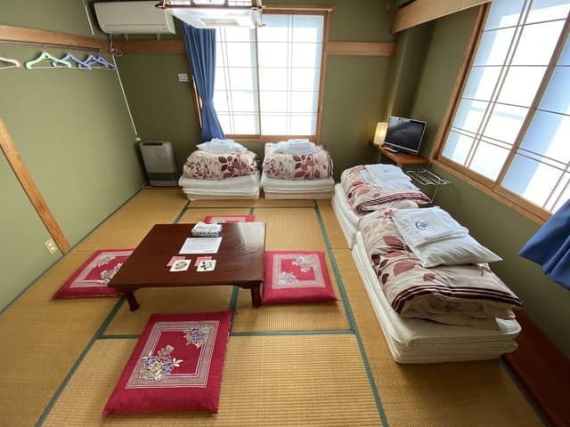 Japanese Style Triple Room with Shared Toilet and Shared Bathroom