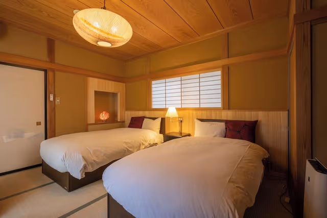 [Sennichiko] Twin beds room, Non Smoking