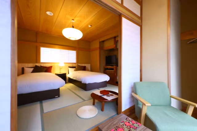 [Sennichiko] Twin beds room, Non Smoking