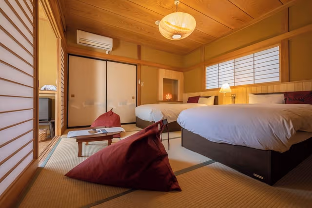 [Sennichiko] Twin beds room, Non Smoking
