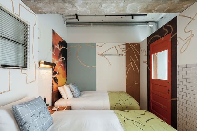 Standard Twin Room Non Smoking, "PLAY WALL/ROOM"