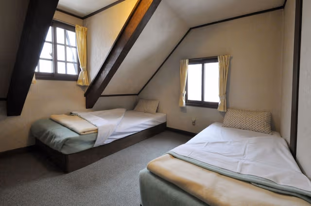 Fourth Room with Loft, Shared Bathroom