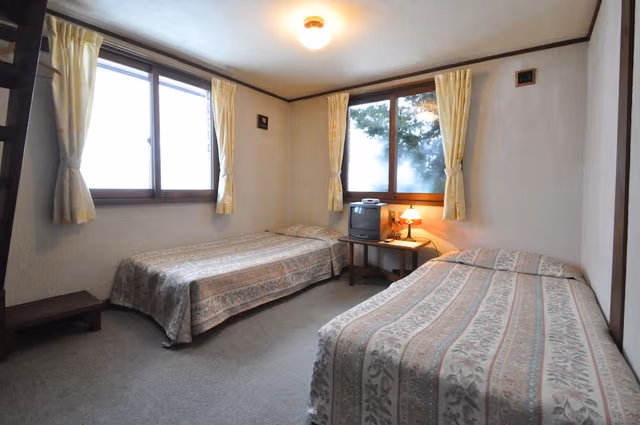 Fourth Room with Loft, Shared Bathroom