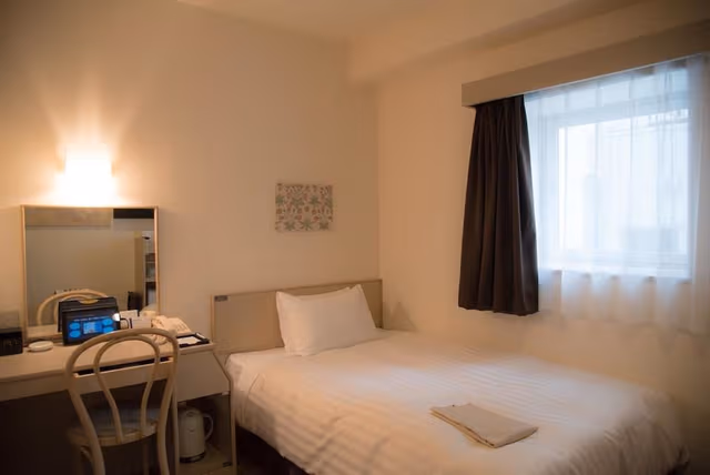 Standard Room, 1 Double Bed, Smoking (Bed is a Semi double bed)