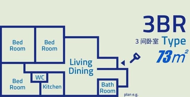 Executive Suite, 3 Bedrooms, Non Smoking