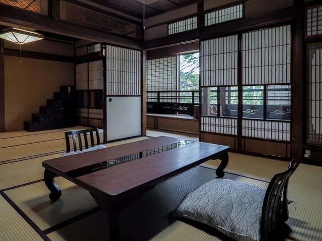 Shogetsuro (Japanese Style Room, no shower, shared bath, River View)(6 years old and over)