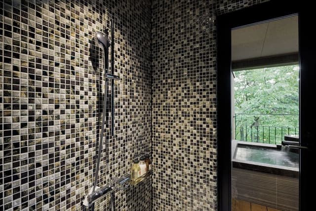 [Garden view] Japanese-Western room with private bath+terrace