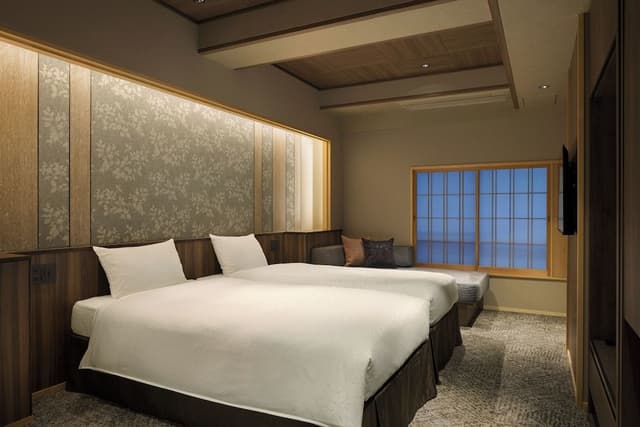 [Garden view] Japanese-Western room with private bath+terrace