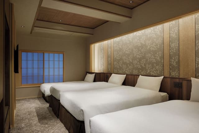 [Garden view] Japanese-Western room with private bath+terrace