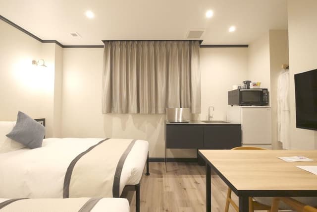Superior Twin Room, Kitchen