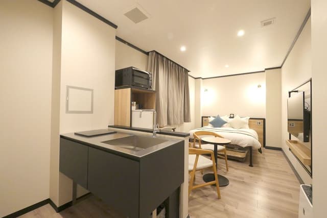 Superior Double Room, Kitchen