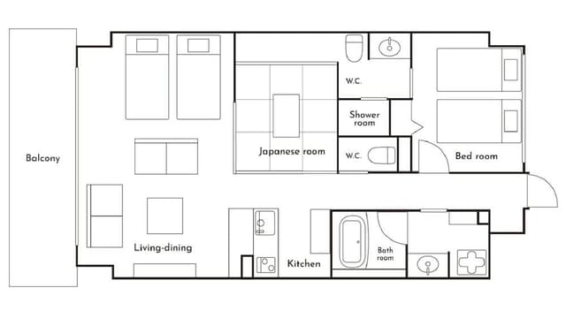 Suite Condo [Upper floor] Non smoking