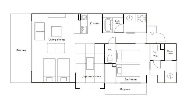 Premium Suite Condo [Lower floor] Non smoking