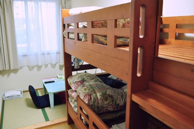 [Private Vacation Home] 2 Bunk Bed Rooms + 1 Japanese Style Room, Shower Only, Non Smoking