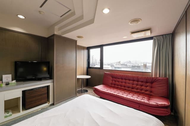 Deluxe Double Room with Bath and Sofa Bed (Non-Smoking)