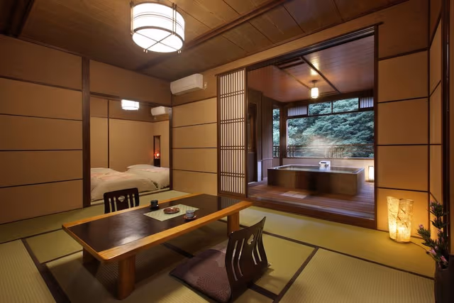Japanese Style Suite with Open-Air Bath [Kizuna Suite]