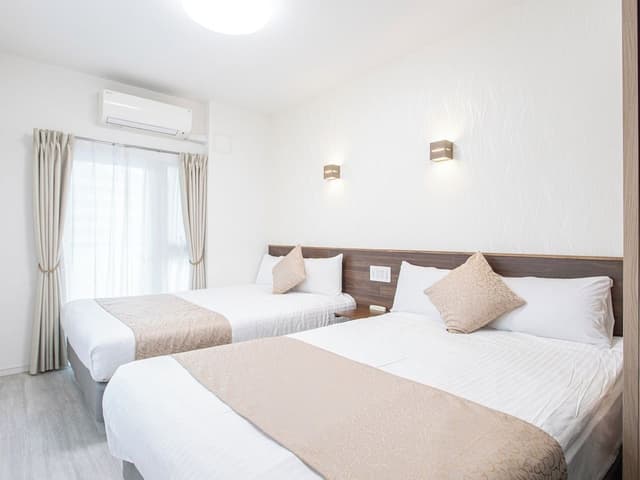 [Annex Park View] 3 Double Rooms for 6 people, Non Smoking