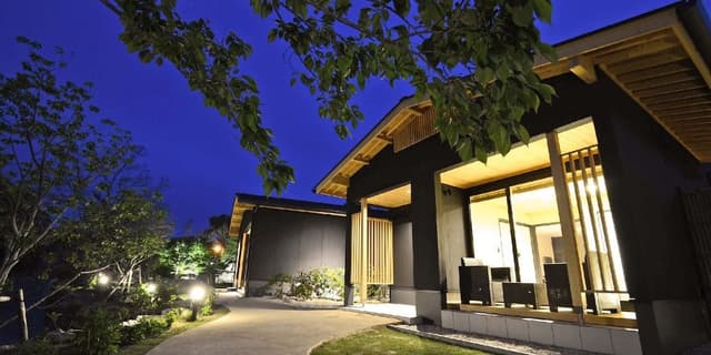 House [Sakura] Twin Bed Room, Japanese Style Room, Open-air Bath