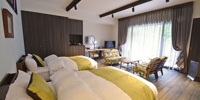 House [Tochi] Twin Bed Room, Japanese Style Room, Open-air Bath