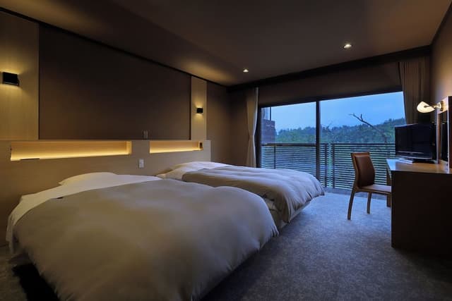 [Junior Suite] Japanese Modern Twin Room with Anteroom, 60 sqm, Private Bathroom