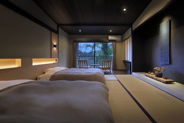 [Moderate] Japanese Modern Twin Room, 30 sqm, Shared Bathroom