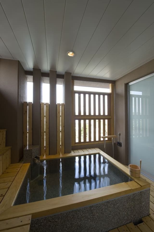 Japanese Western Style Room for 6 Guests with Semi-open-air Bath (Type E)