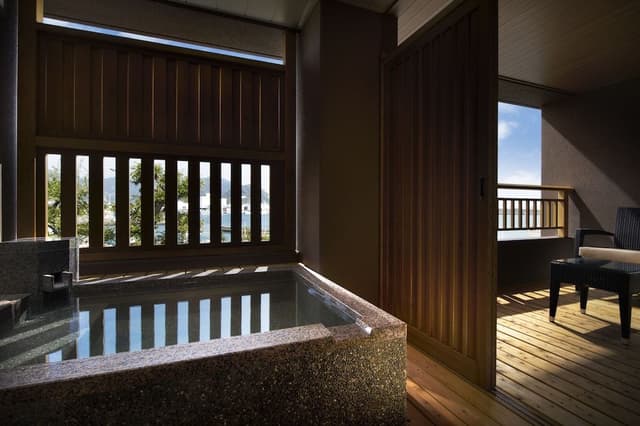 Japanese Western Style Room for 5 Guests with Semi-open-air Bath (Type C & D)