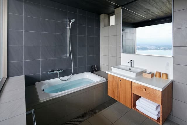 King size bed room with mountain view(Terrace Sofa)