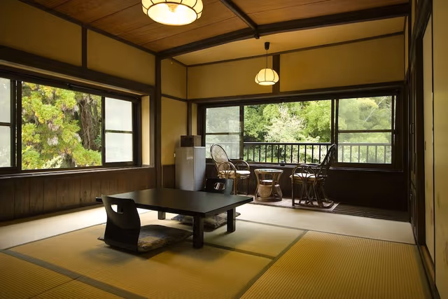 Japanese Style Corner Room, River View