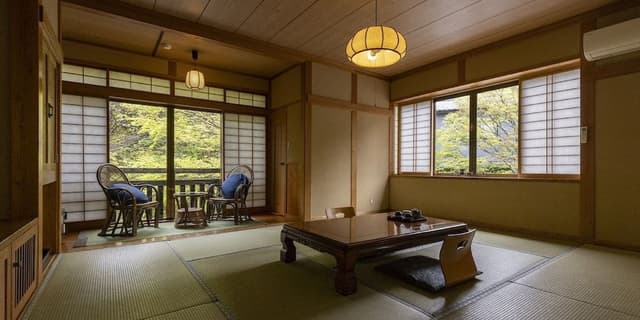 Japanese Style Corner Room, River View