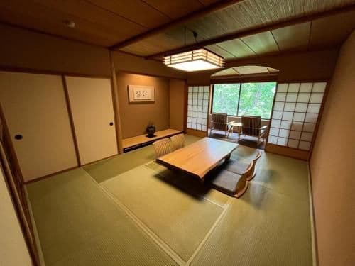 Japanese Style Room for 4 People with Open-Air Spa Bath
