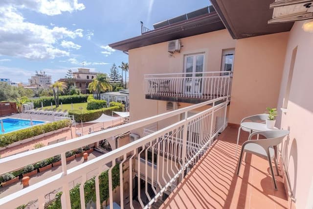 Comfort Studio, Balcony, Pool View