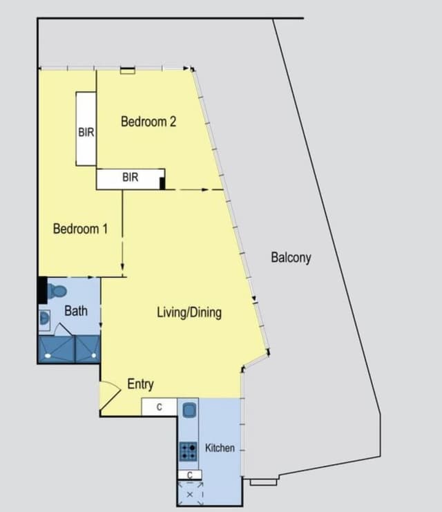 2 Bedroom Penthouse Apartment with Panoramic Views
