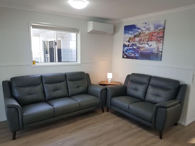 Deluxe Two Bedroom Riverfront Cabin