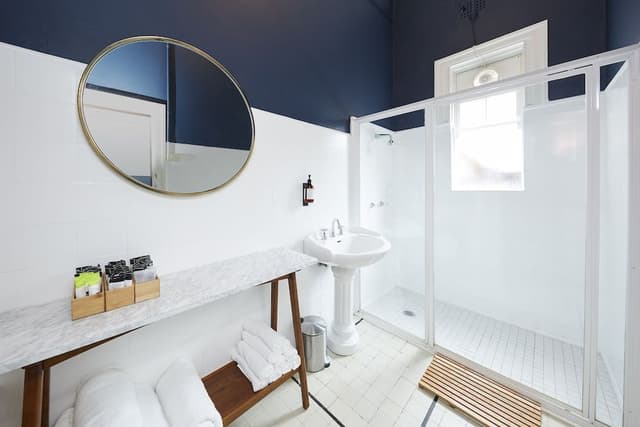 Family Room with Shared Bathroom
