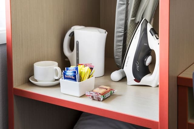 Single room with shared bathroom