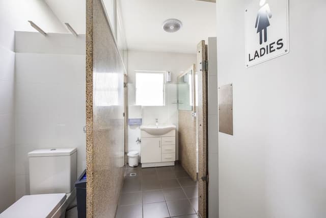 Single room with shared bathroom