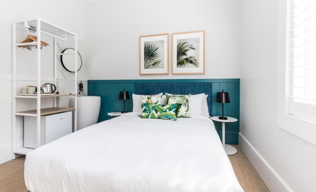 Queen Room with Shared Bathroom