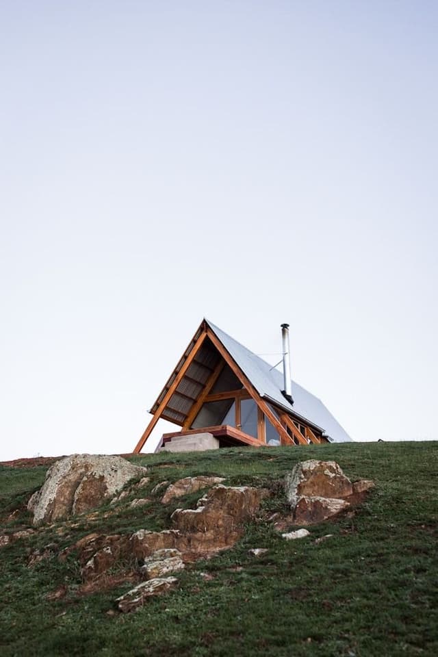 Cabin, 1 Queen Bed, Mountain View
