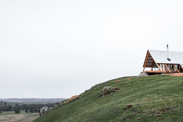 Cabin, 1 Queen Bed, Mountain View