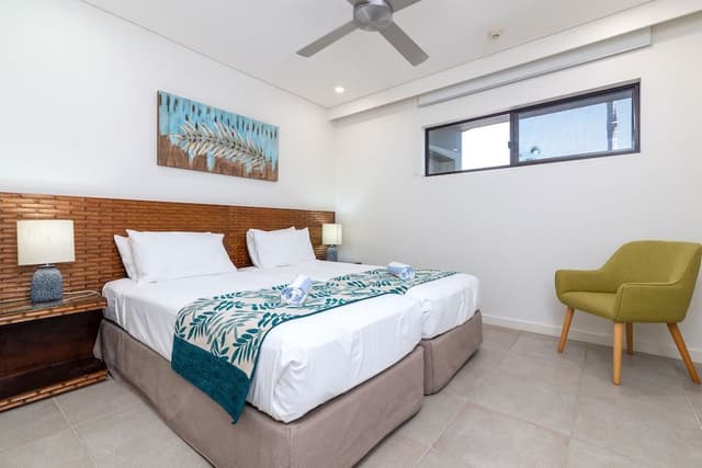 Two Bedroom Two Bathroom Spa Terrace Apartment
