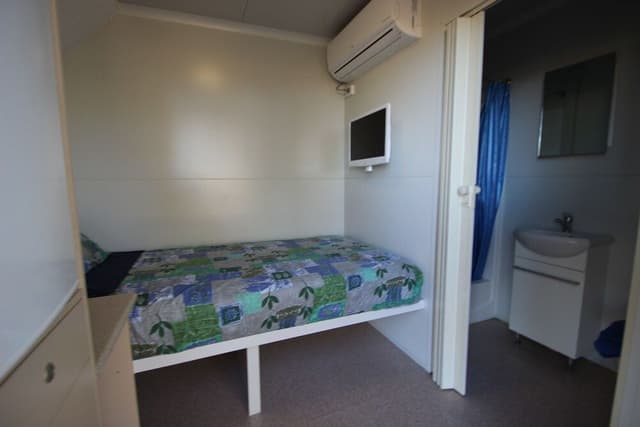 Compact Queen Van Room