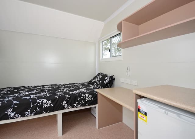 Compact Queen Van Room